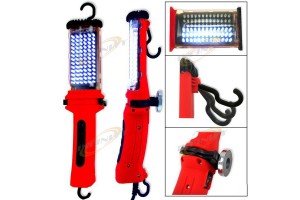 2 PCS Two Mode Cordless 78 LED BRIGHT DROP INSPECTION LIGHT w/Chargers